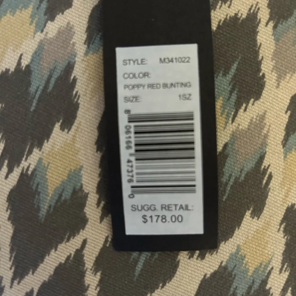 EUC Marc Jacobs Poppy Red Bunting Bag M341022 - Picture 6 of 7